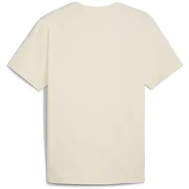 Puma Essentials Tape Minimal Gold T-Shirt Herren 87 - alpine snow M