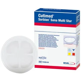 Cutimed Sorbion Sana Multistar Wundauflage drm.11 cm