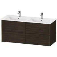 Duravit XViu Waschtisch-Unterschrank XV41290B169 128x48x56cm, 4 Schubkästen, wandhängend, champagner
