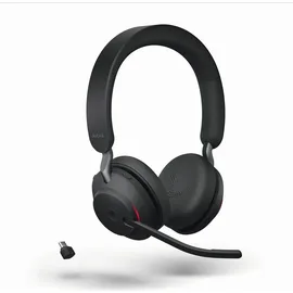 JABRA Evolve2 65 USB-C MS Teams Stereo schwarz mit Ladestation