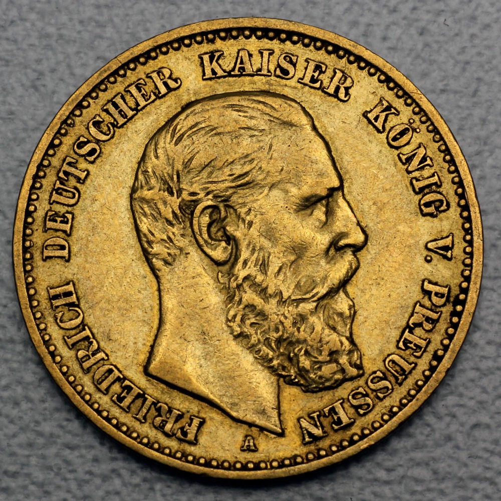 Goldmünze 10 Mark Friedrich (Preußen)