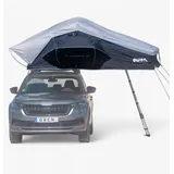 Owen | Dachzelt XL Black mit Vorzelt für 3-5 Personen | Hochwertige Materialien | Einfache Montage | 191x310x127cm