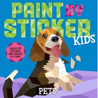 Workman Publishing Paint by Sticker Kids: Pets