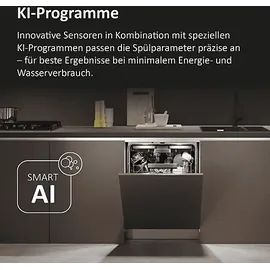 Haier Bosch Serie 4 XS 4B0M3SB-84 Einbau-Geschirrspüler (vollintegrierbar, 597 mm)