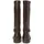 Marc O'Polo Marc OߴPolo aus edlem Schafleder", Damen, Stiefel Leder mit verstellbarer Schnalle, braun (Dark Brown), 37