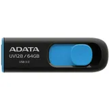 A-Data ADATA UV128 64GB USB3.1 Flashlaufwerk, schwarz/blau