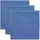 Möve Pearl Handtücher 30 x 30 cm blau 3 St.