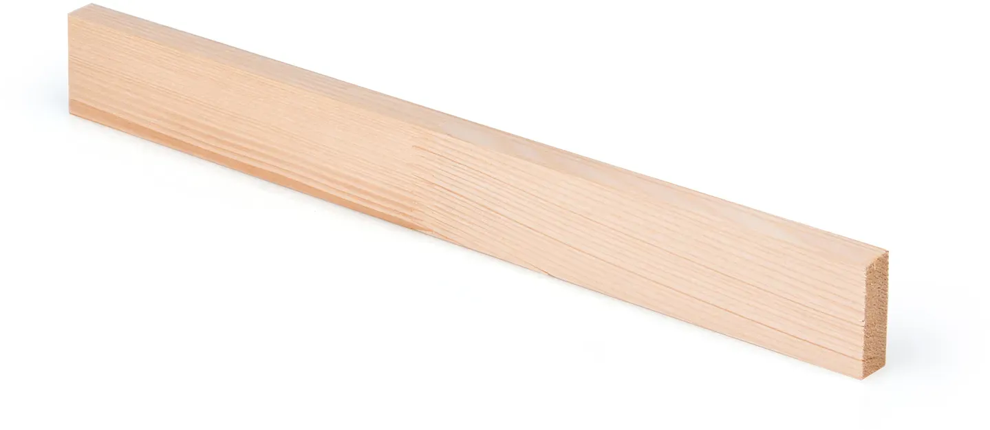 Holzlatte | Fichtenholz 390 x 44 x 15 mm | Komponente für A3 Kistenbau
