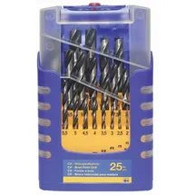 Fisch Tools Holzspiralbohrersatz 012K 25-teilig Ø 1 - 13 mm 0,5 mm steigend