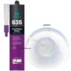 Ramsauer 635 Kraft Elast Kleber glasklar 1K Hybrid Kleber 300g/290ml Kartusche