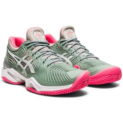 Asics Tennisschuhe Gel Court FF 2 Clay/Sandplatz grau Damen