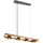 Trio Bell 4-flg. 100 cm rund Holz Nickel antik