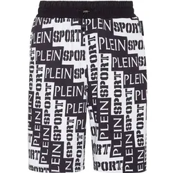 PLEIN SPORT Herren Shorts, Wei?, L