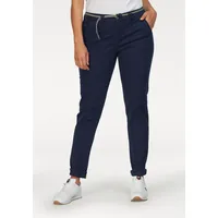 KangaROOS Chinohose KANGAROOS, Damen, Gr. 46, N-Gr, blau (marine),