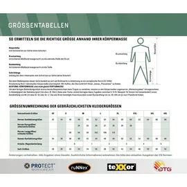 schmidt's eigenmarke Pilotenjacke OSLO - XXL / schwarz / anthrazit