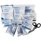 Actiomedic Erste-Hilfe-Nachfüllpackung nach DIN 13 157 I Nachfüllset für Verbandkasten & -Schrank mit mehrsprachiger Beschriftung I Notfallmedizinische Ausstattung, 24 x 16 x 6 cm