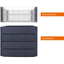 GARANTIA Ergo Quadro Turbo M 75 80 x 60 x 75 cm Braun