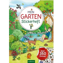 Mein Garten-Stickerheft