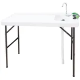 Lemodo Filetiertisch Klappbar Wetterbeständig