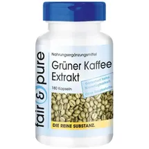 Fair & Pure Grüner Kaffee Extrakt 500 mg Kapseln 180 St.
