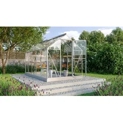 Vitavia Gewächshaus Triton 6200, ESG, alu, inkl. Fundament