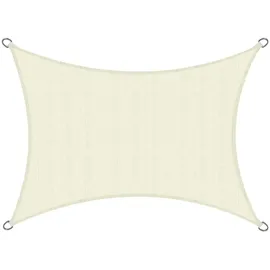 Sol Royal Sonnensegel rechteckig Creme HDPE
