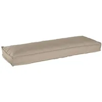 VidaXL Pallet Kissen für Bank Taupe 120x40x8 cm Oxford