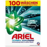 ARIEL Pulverwaschmittel »UNIVERSAL+ Lenor« 100 WL grau