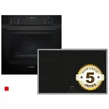 Siemens EQ524I3BZ, Einbau-Backofen-Set, EH845BFB5E + HB237GBB3, Einbau-Backofen, Induktionskochfeld