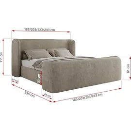 MKS Emora Classic DUO 180 x 200 cm Beige