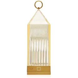 Kartell Lantern LED-Tischleuchte 9,5x31x9,5 cm - Bernstein