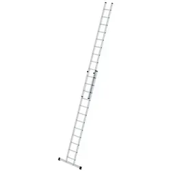 Schiebeleiter 2x12 Sprossen, L eingefahren 3620mm, L ausgefahren 6040mm