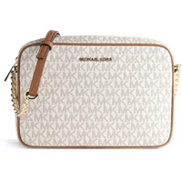 Michael Kors Jet Set Large mit Logo, Vanilla | Umhängetasche in elfenbein