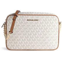 Michael Kors Jet Set Large mit Logo, Vanilla | Umhängetasche in elfenbein
