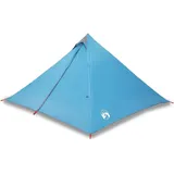 vidaXL Tipi-Familienzelt 7 Personen Blau Wasserdicht