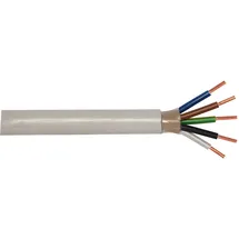 Kabelexpress Kunststoff-Mantelleitung NYM-J 5 x 2,5 mm2 10 m Ring