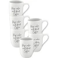 Villeroy & Boch Statement Becher 'Keep calm and drink