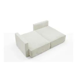 Möbel Kraft Eckcouch modular 2-Sitzer Beige