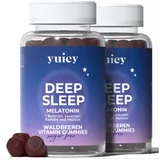 yuicy yuicy® Deep Sleep - Melatonin Einschlaf Gummies Fruchtgummi 120 St