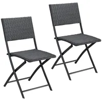 CASARIA Campingstuhl Rom Schwarz