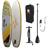 Zray Aufblasbares Stand Up Paddle Board E11 Komplettset Gelb 335 x 81 x 13 cm inkl. Zubehör