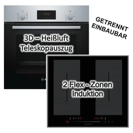 Bosch HBF114ESO + Wolkenstein Kochfeld Flächeninduktion 60cm