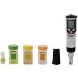 VOLTCRAFT KBM-100 Kombi-Messgerät pH-Wert, Redox (ORP), Temperatur, Leitfähigkeit, Gelöste Teilchen (TDS), Salinität