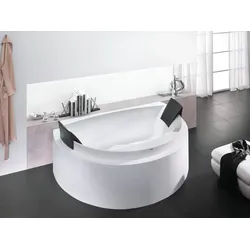 Hoesch Badewanne „Aviva“ halbkreis 180 × 118,5 cm