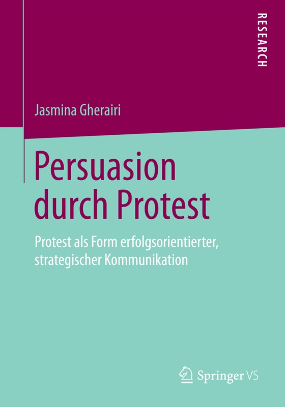 Persuasion Durch Protest - Jasmina Gherairi  Kartoniert (TB)