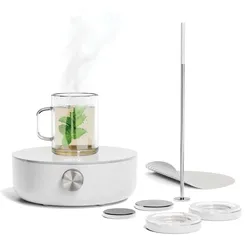 Premium Set Bundle - die Alternative zum Wasserkocher - Farbe Marble White