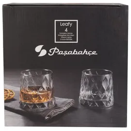 Pasabahce Leafy Whiskyglas 0,3 l 4 St.