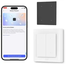 Aqara Light Switch H2 EU, 2-fach, Funk-Taster (WS-K08D)