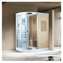 purehaven Dampfdusche Montana I inkl. Saunafunktion 170x100cm