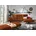 W.Schillig Eckcouch Leder 3-Sitzer Braun